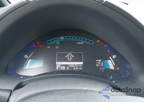 2013 Nissan Leaf S z USA, uszkodzony, nr VIN 1N4AZ0CP5DC423461